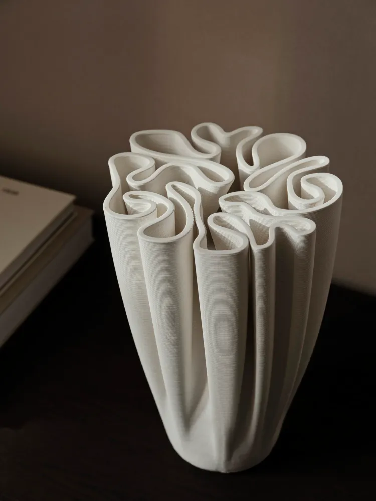 Dedali Vase - Large - Off-White