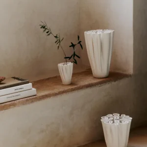 Dedali Vase - Small - Off-White