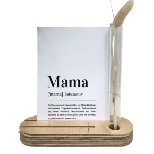 Kartenständer & Vase | Mama