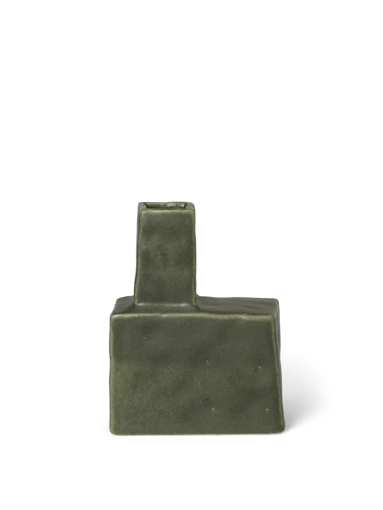Koa Vase - Small - Dark Sage