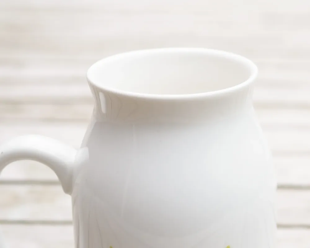 Milchkännchen/Vase "Bunte Blumenwiese"