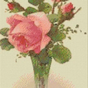 Pixelhobby Klassik Set - Rosen der Vase
