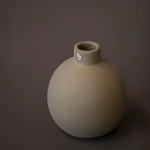 Storefactory Vase Albacken rund braun