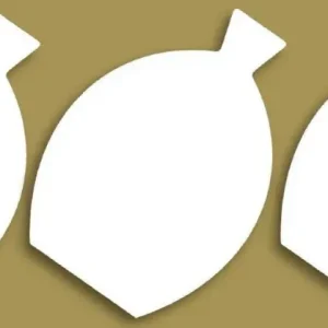 Styrofoam Figuren Set, 8-10cm - Vase