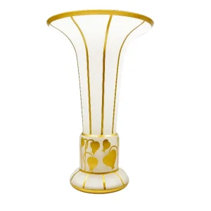Vase "Bolek" | Gold matt
