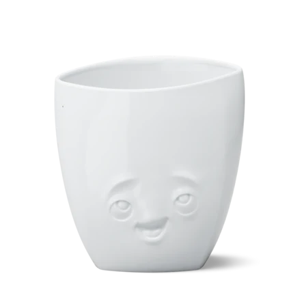 Vase Entzückt weiß