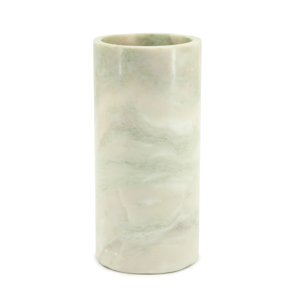 Vase ROSSO hellgrau Marmor