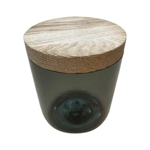 When Objects Work Glasdose-Schwarz-Version II - Eiche