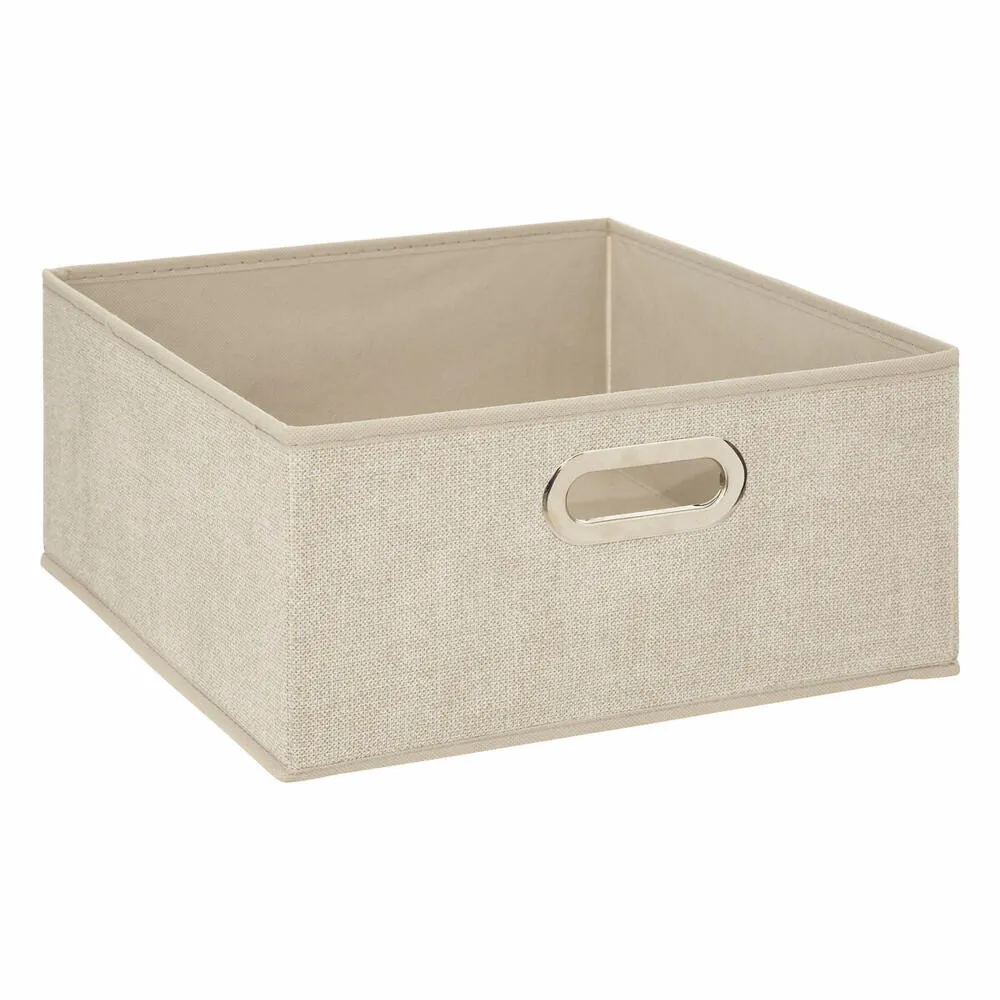 5five Simply Smart Aufbewahrungskorb Mix N Modul, Pappe, PP-Kunststoff, Beige meliert, 31 x 15 cm, 138886G