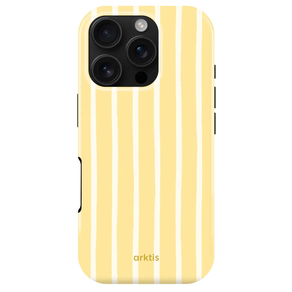 arktis iPhone 16 Pro Hülle - Sunny Stripes