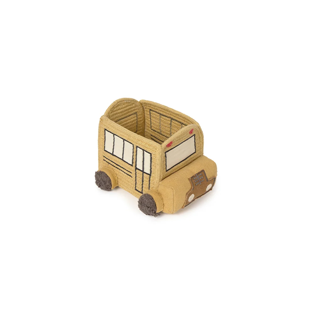 Aufbewahrungskorb Mini Schulbus