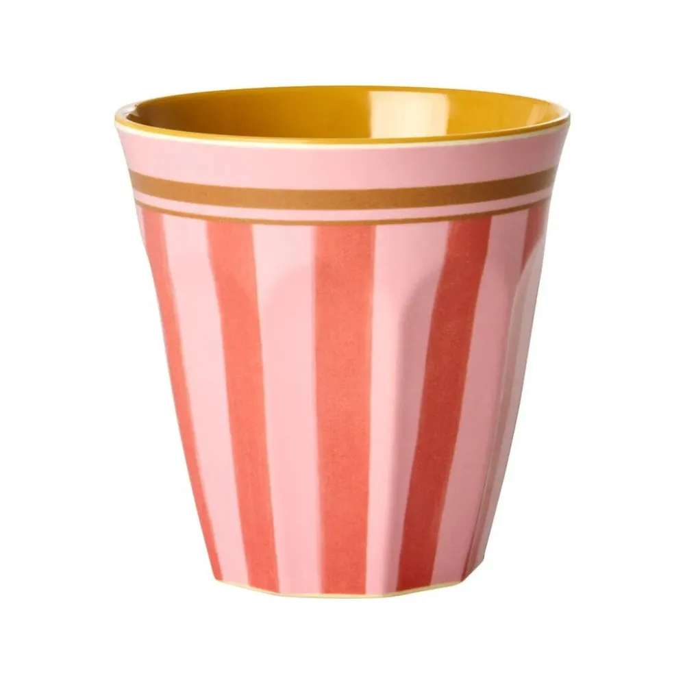 Becher 250ml "Organic Stripes Print"