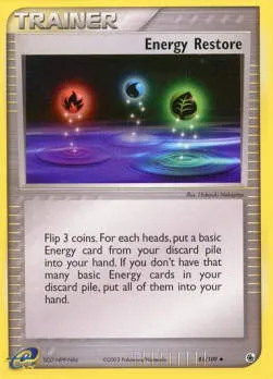 Energy Restore - EX Ruby & Sapphire (Uncommon) [RS-81]