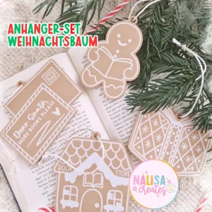 Anhänger Weihnachtsbaum Set | 3D Druck | Deko Weihnachten | Weihnachtsbaumschmuck