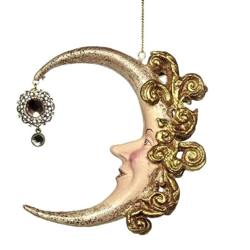 Traumhafter Mond mit Juwel