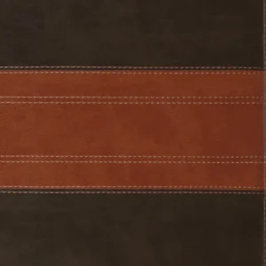 ESV Large Print Personal Size Bible-Forest/Tan Trail Design TruTone