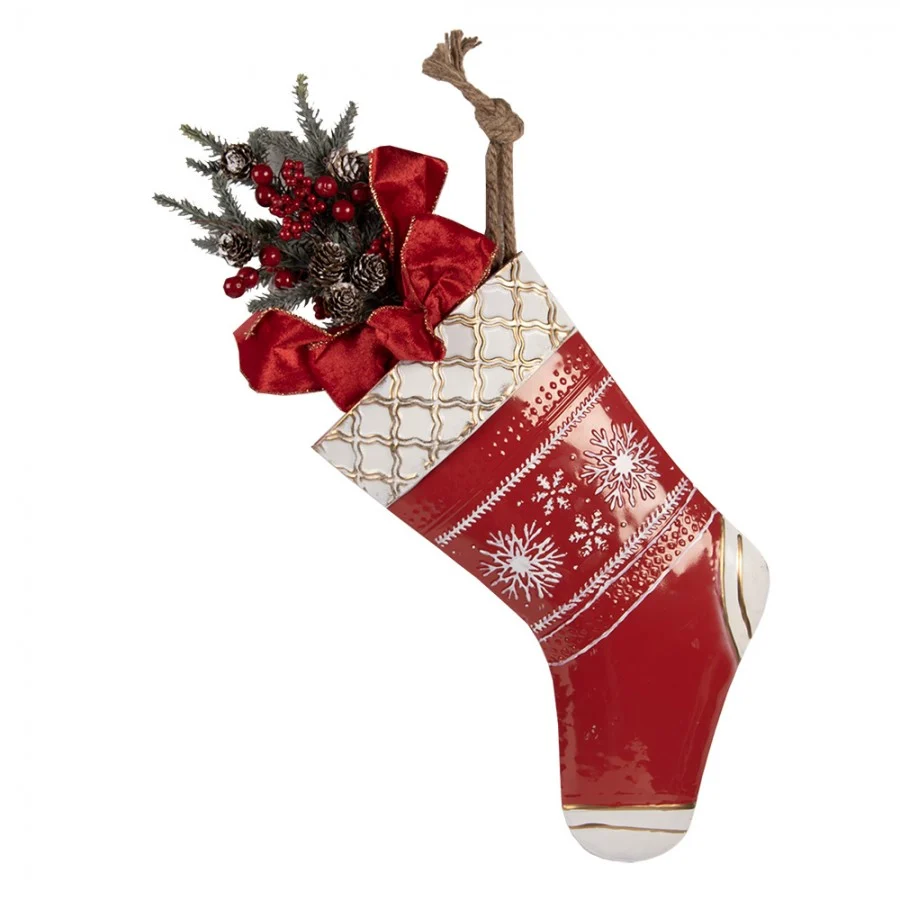Metall 'Weihnachtsstrumpf'