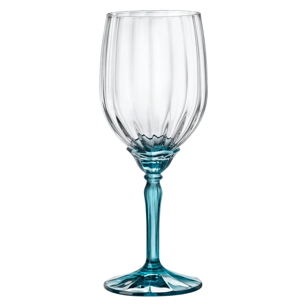 Bormioli Rocco Florian Weinglas 38 cl Blau – 4 Stück