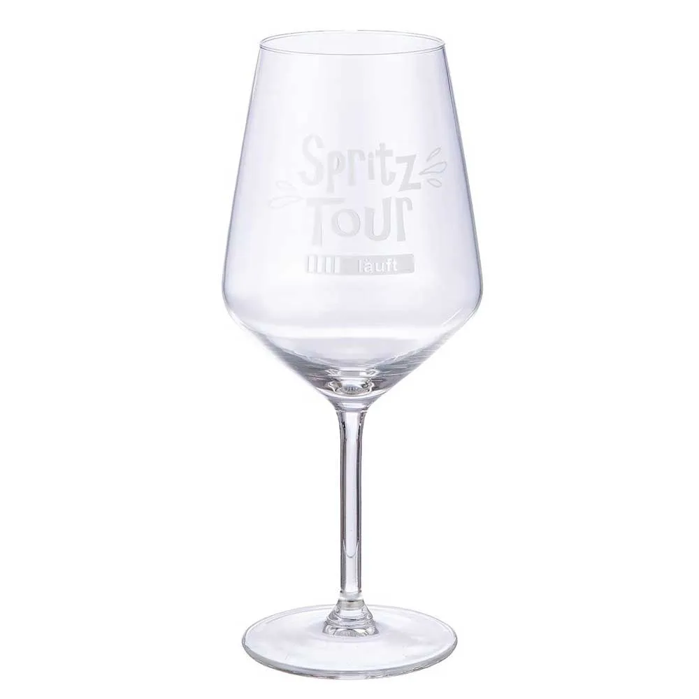 Gilde - Weinglas "Spritz Tour" mit Gravur – Perfekt für Spritz