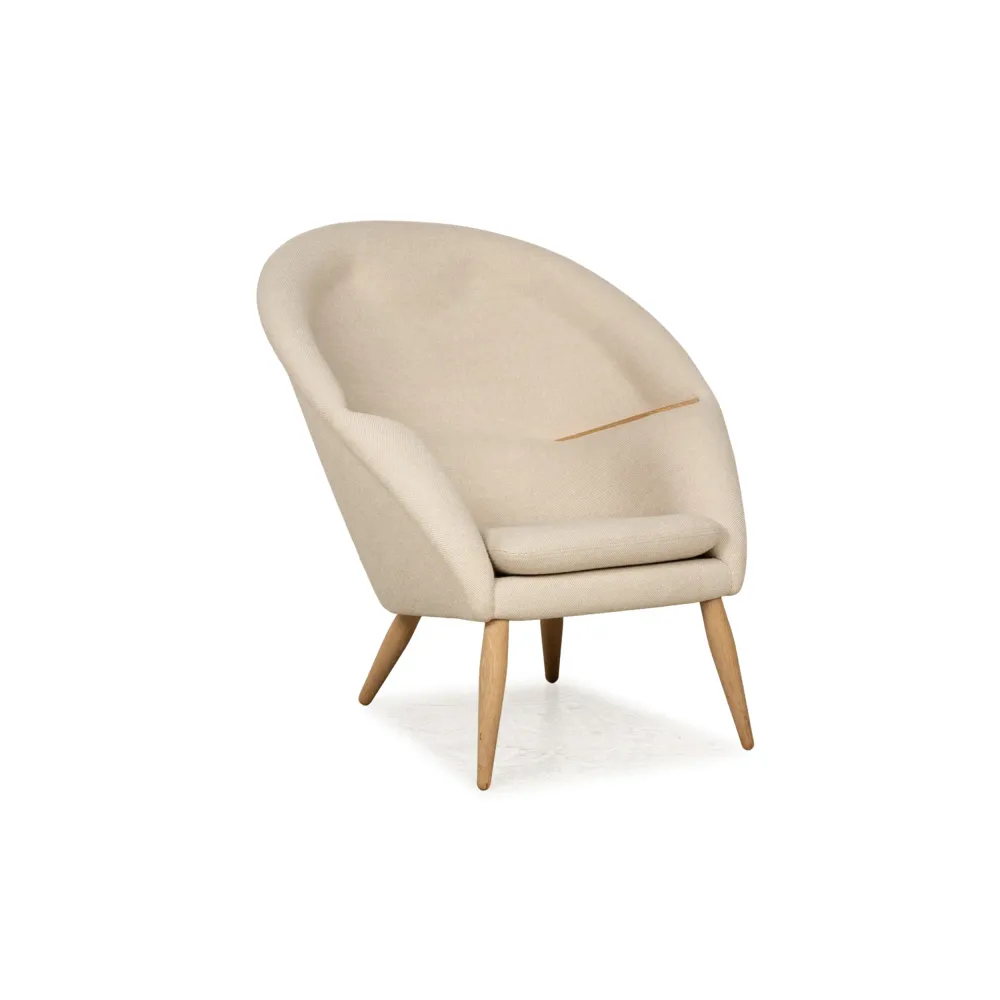 Audo Oda Sessel Stoff Beige