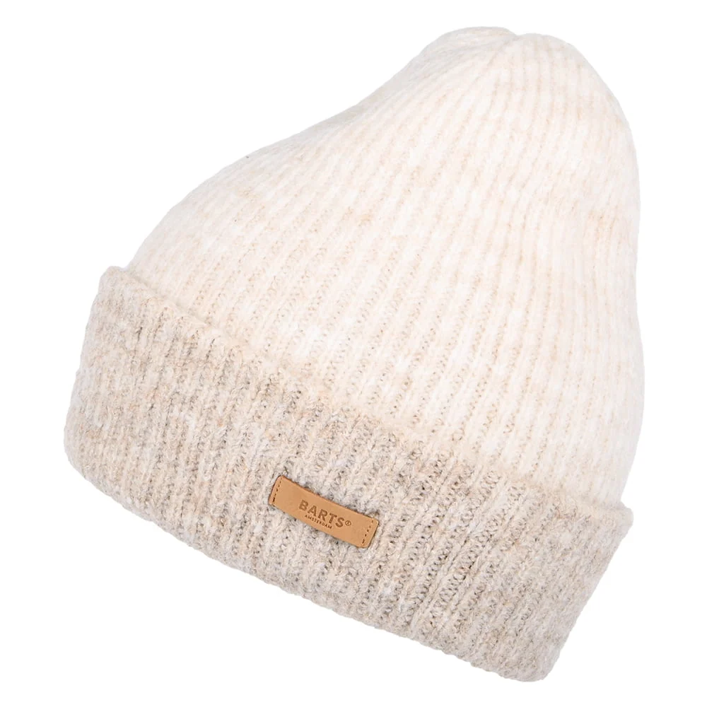 Barts Arlenas Beanie Mütze - Cremefarben-Hellbraun