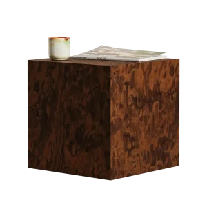 Beistelltisch CUBE California Burl