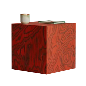 Beistelltisch CUBE Sottsass rot