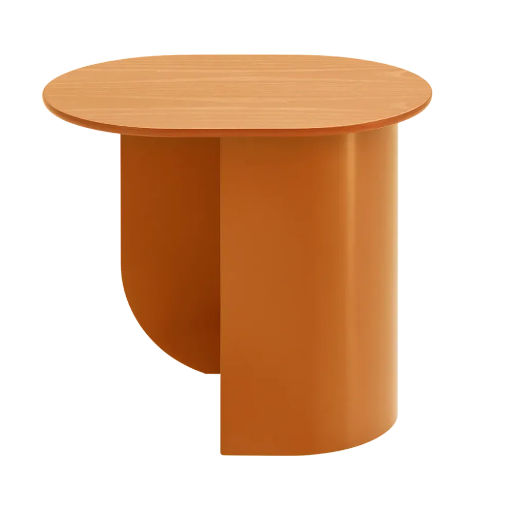 Beistelltisch PLATEAU karamellorange