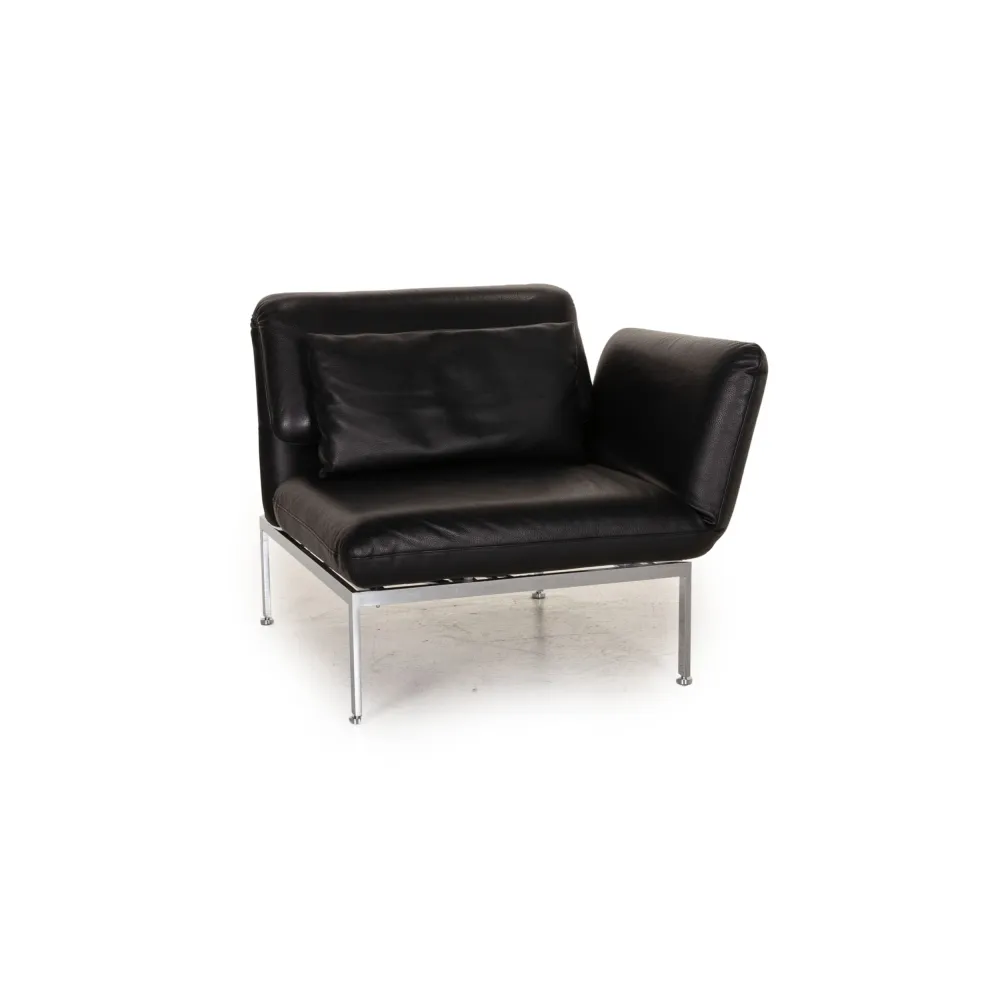 Brühl & Sippold Roro Leder Sessel Schwarz Funktion