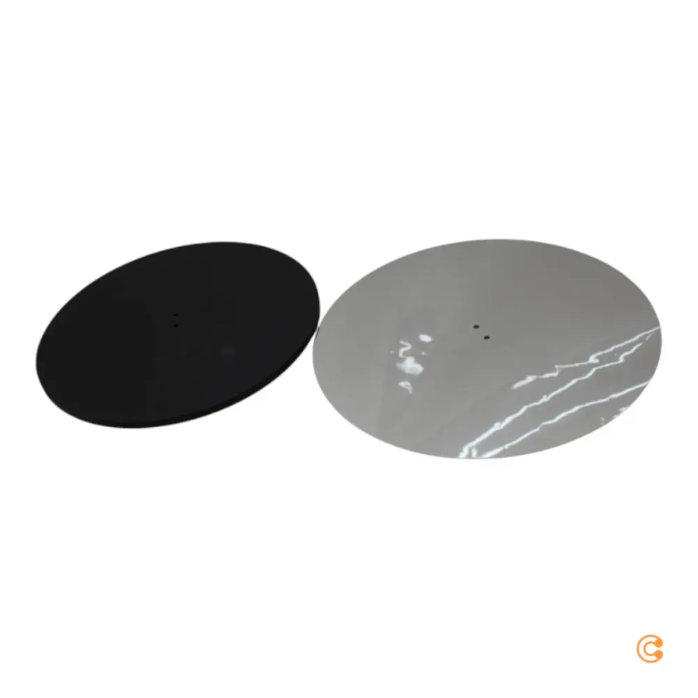 B-Ware Cini & Nils Gradi Terra Stehleuchte Lampe Stehlampe Chrom Fußplatte Ersatzteil