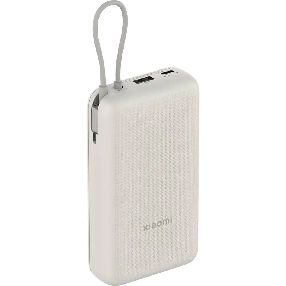 B-Ware Xiaomi Powerbank Externer Akku 20000 M Ah Hellbraun Usb C Mobiltelefon Tablet