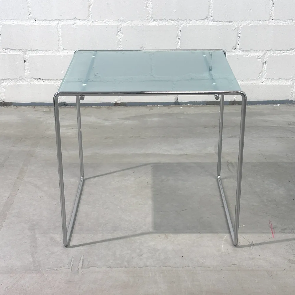 Cassina Marcel T Beistelltisch Glas