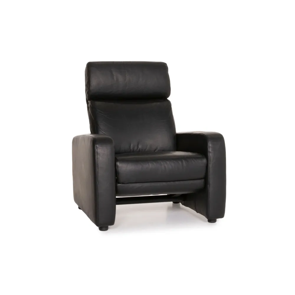 Ewald Schillig Leder Sessel Schwarz Relaxfunktion Funktion Sessel