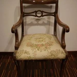 Mahagoni-Sessel im Regency Stil