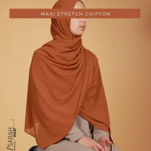 Maxi Stretch Chiffon Terra