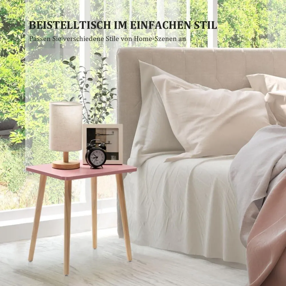 Modernes Beistelltisch Set 5 Farben Einfache Montage
