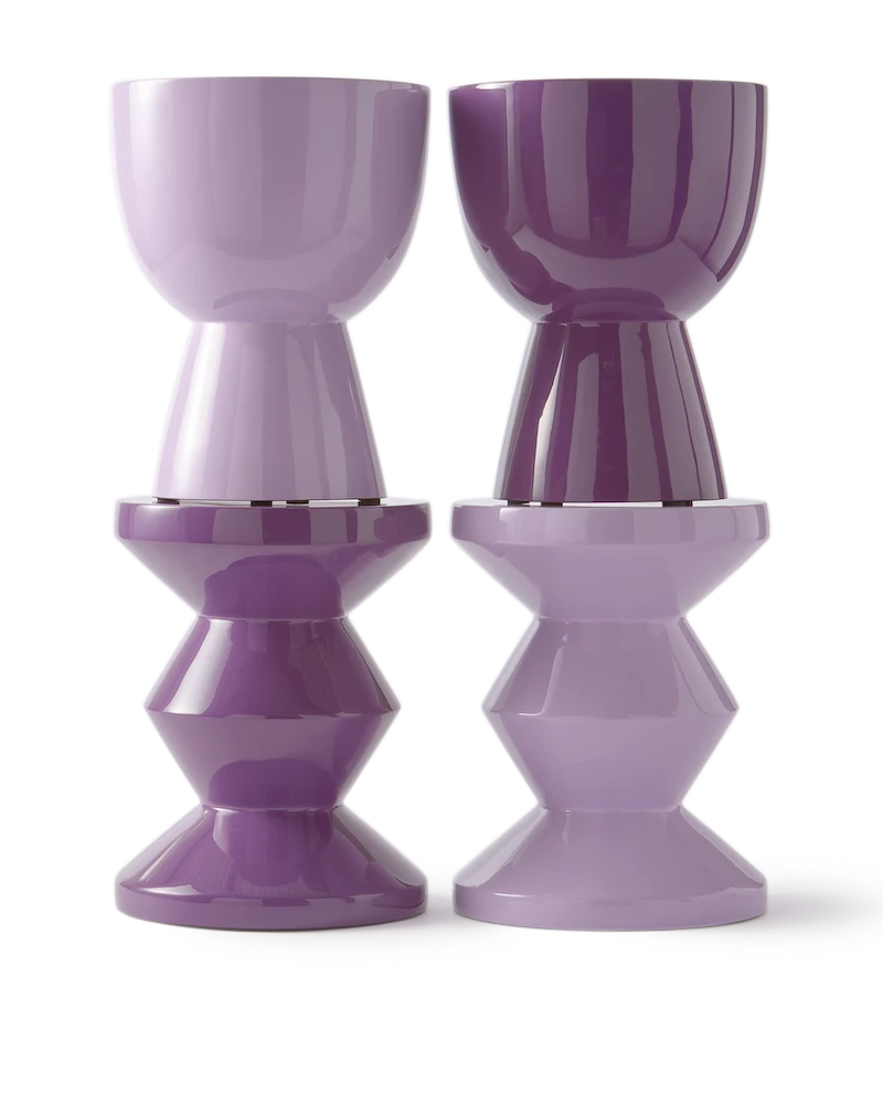 Polspotten Tip Tap Hocker/Beistelltisch dark purple