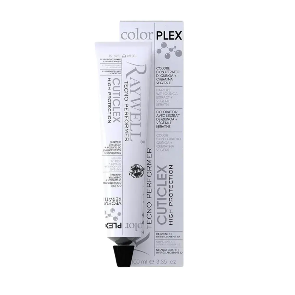 Raywell ColorPlex - Permanente Haarfarbe - 5.00 - Hellbraun Intensiv - 100 ml