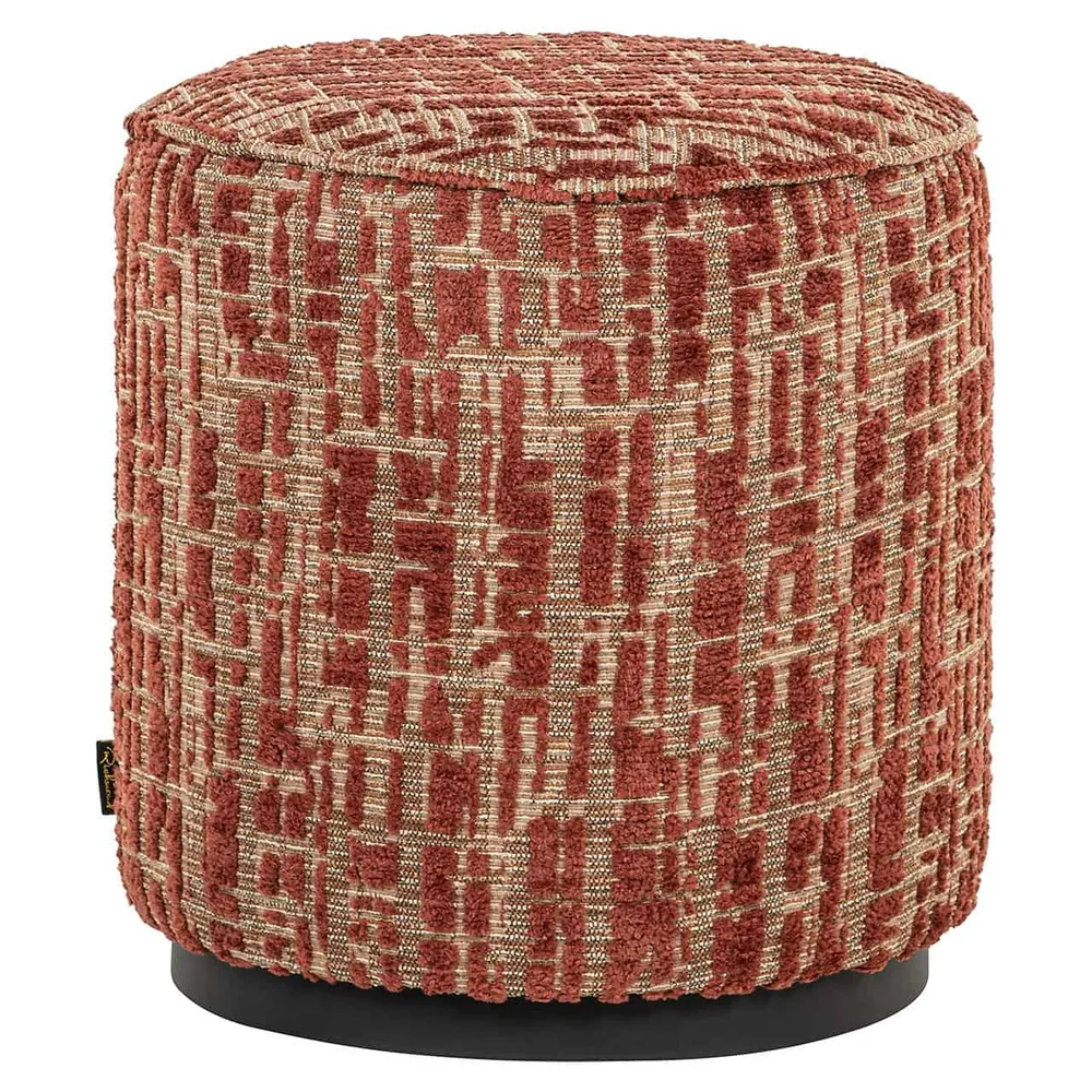 Richmond Interiors Hocker Lexie Terra | ø 45 cm