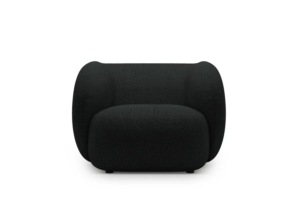 Sessel KATE schwarze Boucle