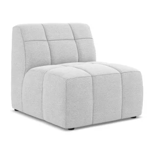Sessel / Modul ALOHA silberner Boucle