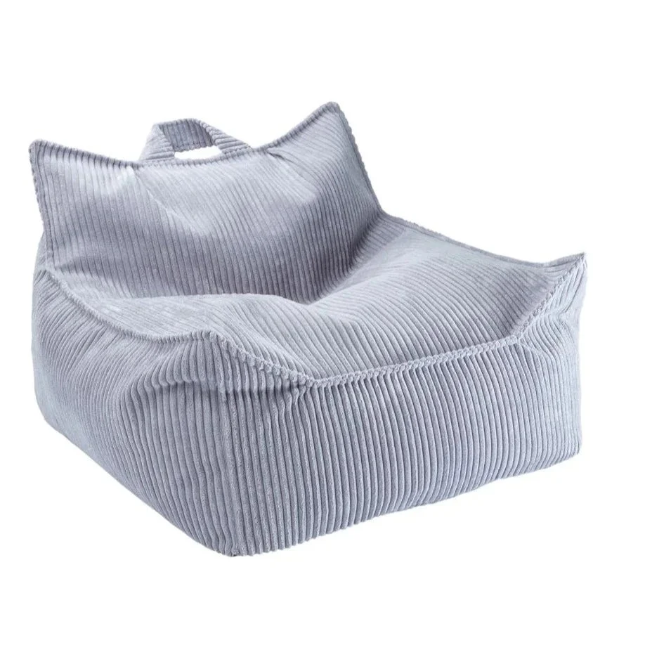 Sessel Pouf Birne Blau Myrtille