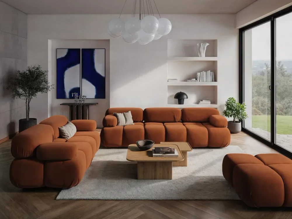 Sessel / Samtmodul LOKUA lavendel