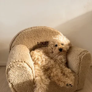 Teddy-Sessel Beige