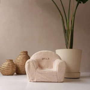 Teddy-Sessel Creme