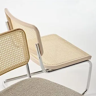 Thonet / S 32 VL / Freischwinger Sessel ohne Armlehnen
