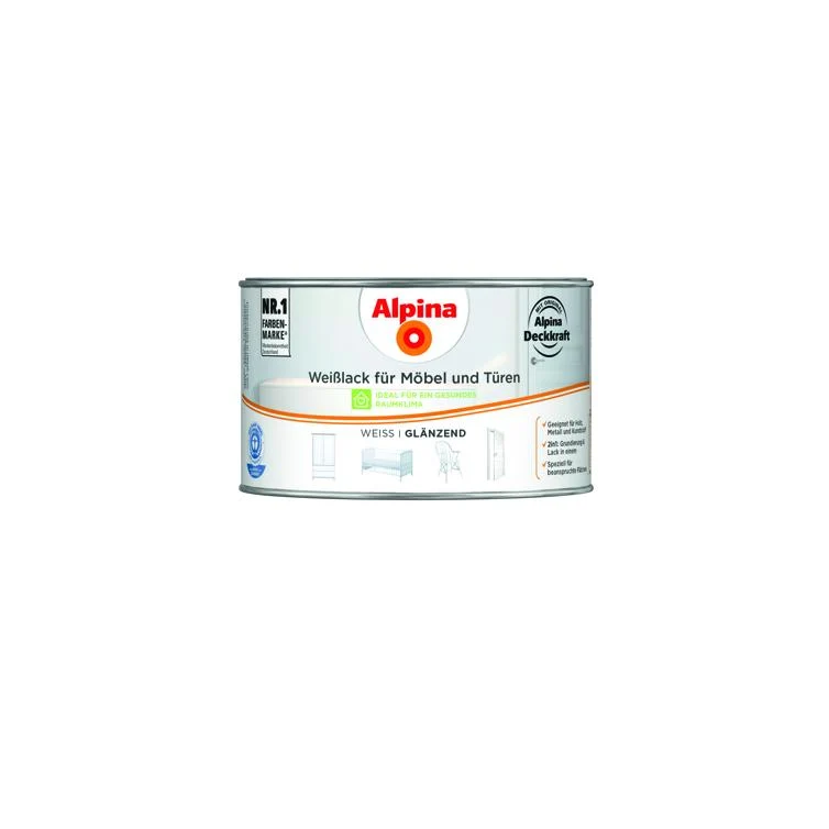 weißlack f.möbel & türen glänzend 300ml