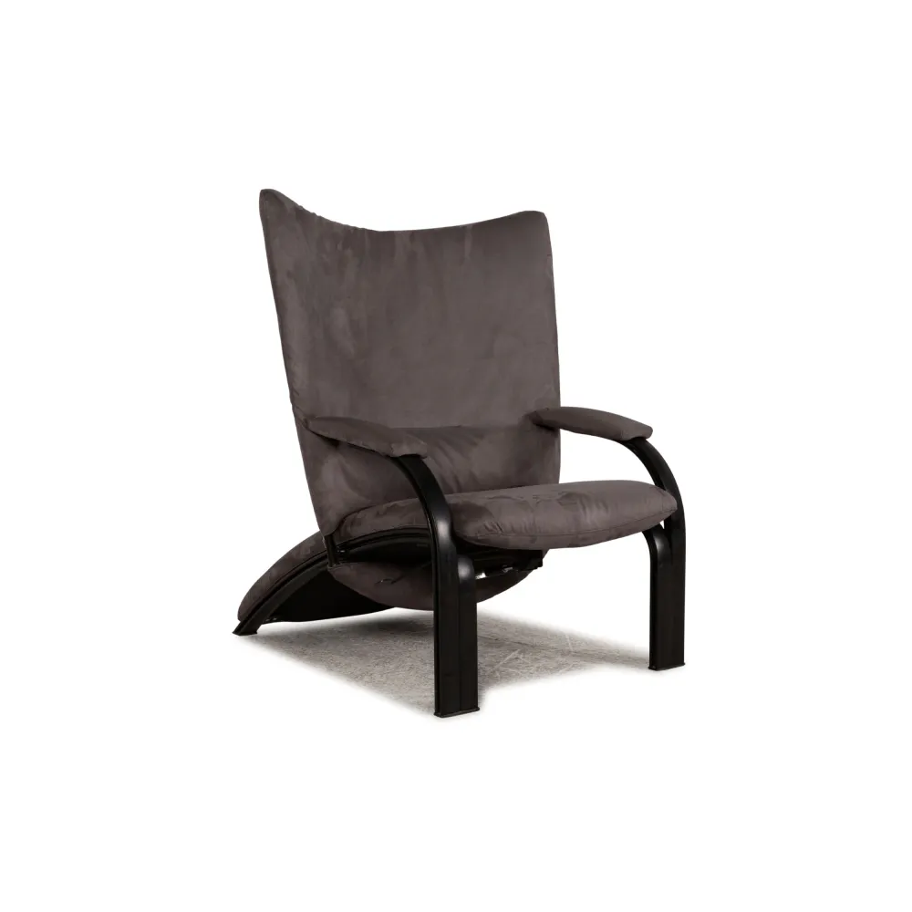 WK Wohnen Spot 698 Stoff Sessel Grau Funktion Neubezug