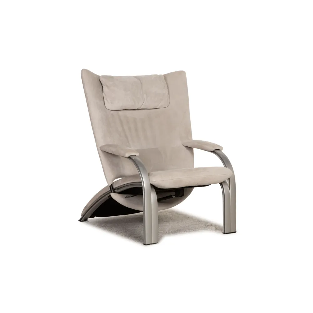 WK Wohnen Spot 698 Stoff Sessel Grau Funktion