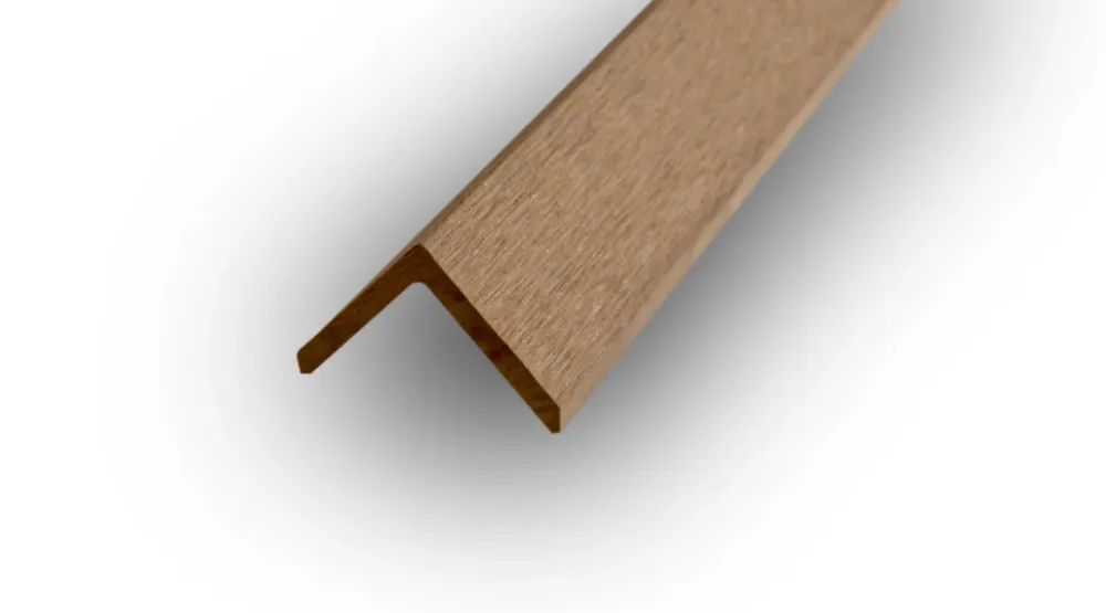 WPC Abschlusswinkel 48 × 48 mm Hellbraun